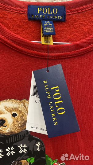 Polo ralph lauren худи Bear