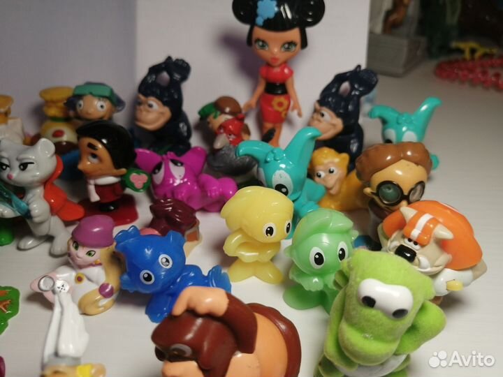 Игрушки из киндера 90х нулевых