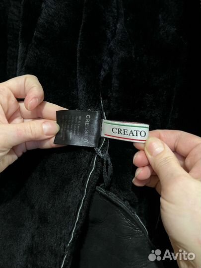 Дубленка натуральная женская 46 размер