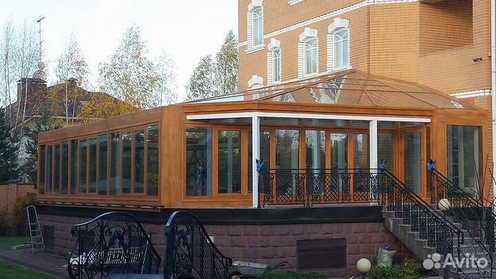 Остекление беседок, веранд, террас