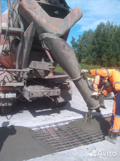 Автобетоносмеситель доставит Вам бетон