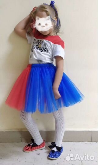 Карнавальный костюм Харли Квин 4-6 лет