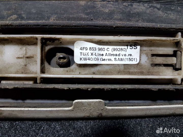 Молдинг двери audi a6 c6 allroad quattro