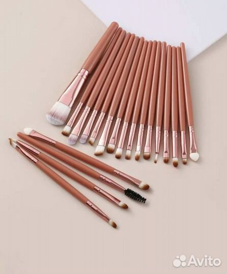 Новые кисти для макияжа 20 штук