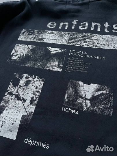 Худи Enfants Riches Deprimes Оверсайз на флисе