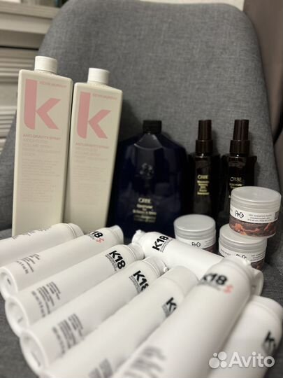 Пустые флаконы, коробки oribe,r co, kevin murphy