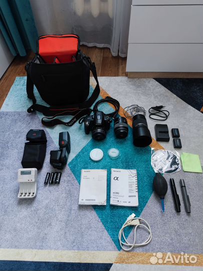 Зеркальный фотоаппарат sony a