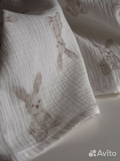 Детский муслиновый плед-покрывало