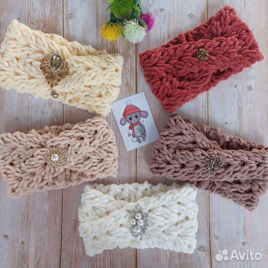 Повязка на голову женская