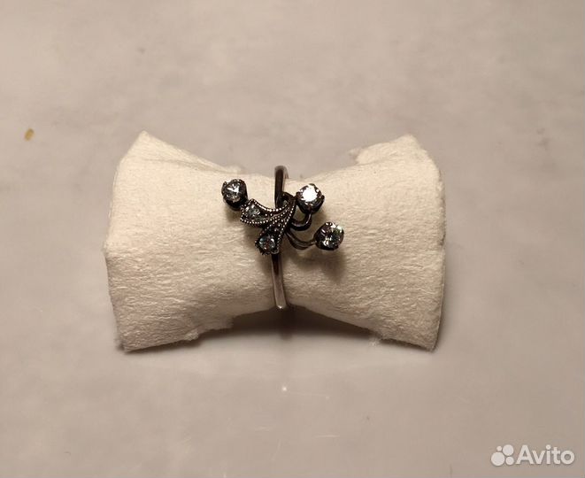 Серебряное кольцо винтаж СССР
