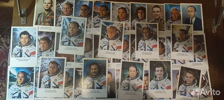 Летчики-космонавты СССР,38открыток,1978г
