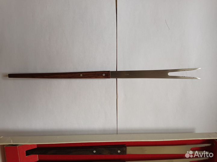 Столовый набор мясных вилок. Франция