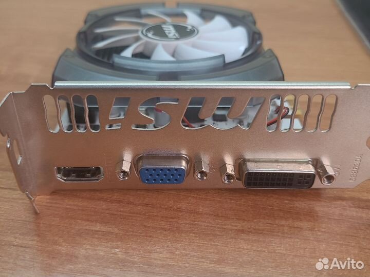 Видеокарта MSI nvidia GeForce GT 730 2gb