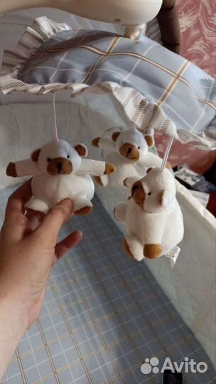 Детская люлька колыбель babyton