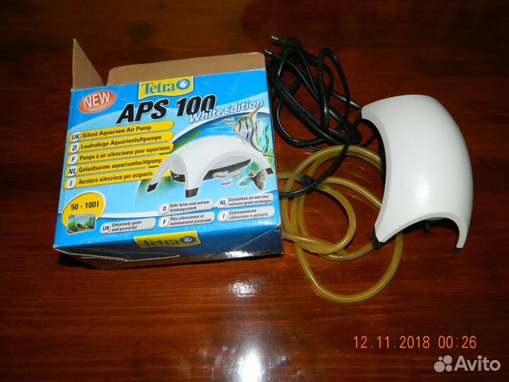 Компрессор для аквариума tetra
