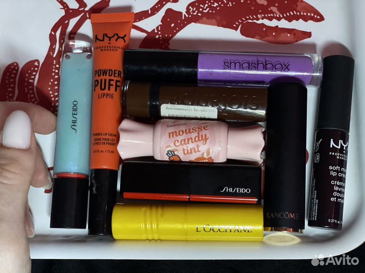 NYX, Dior, Givenchi, Mac, Shiseido, Smashbox