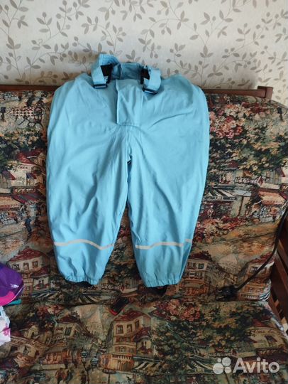 Непромокаемые штаны на флисе 110