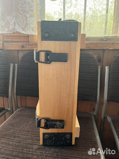 Деревянная коробка из под водки 