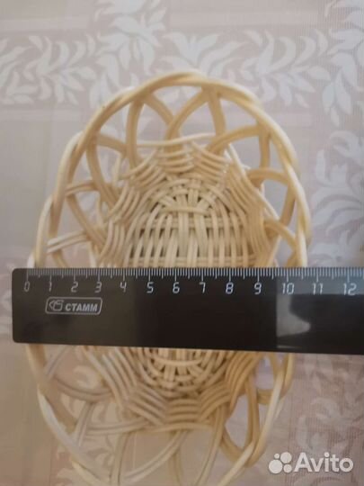 Корзина плетеная