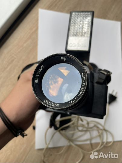 Фотоаппарат зенит юпитер 37а вспышка