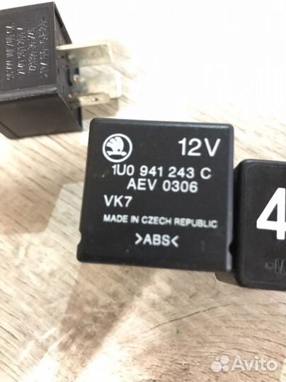 Реле audi skoda wv
