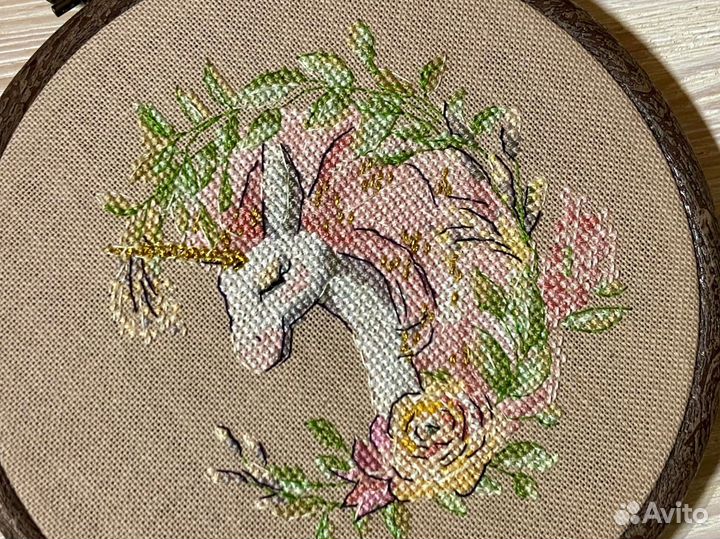 Вышивка крестом Единорог