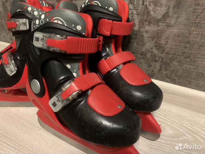 Коньки раздвижные 30-33