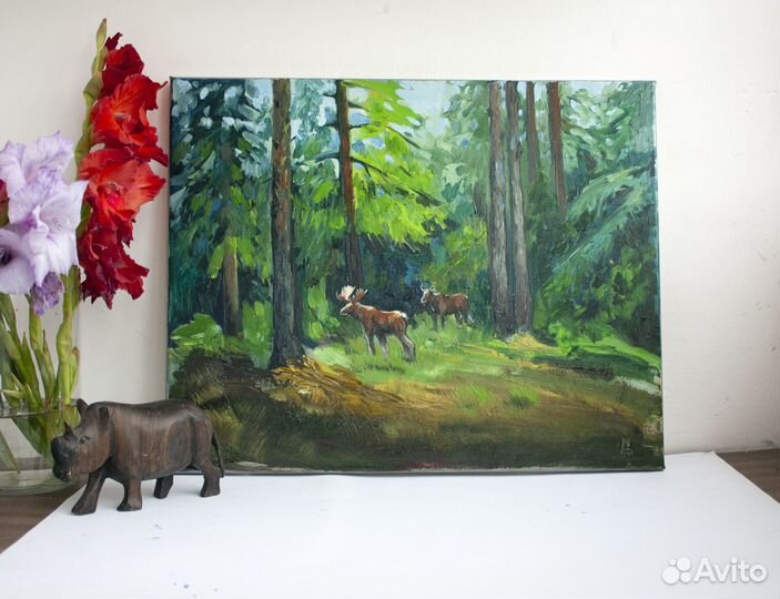 Картина маслом Живопись на холсте