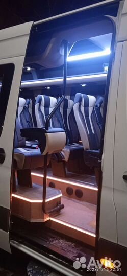 Аренда, заказ автобуса с прицепом,Mercedes