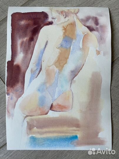 Картина акварель