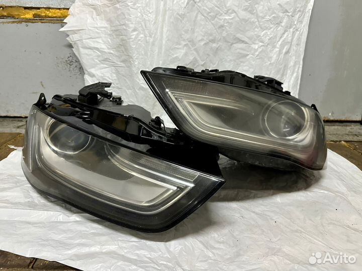 Передние фары audi a4 b8 рестайлинг