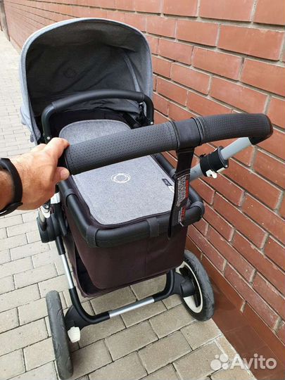 Чехол для ручек Bugaboo Buffalo Black