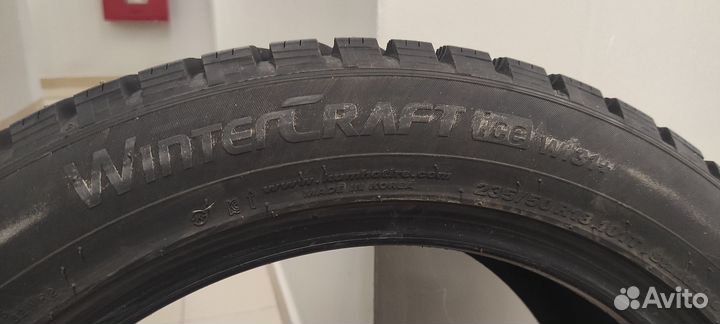 Зимние шины новые kumho Wintercraft 235 50R18