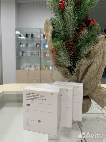 Зарядное устройство Apple 20W USB-C Оригинал Новый