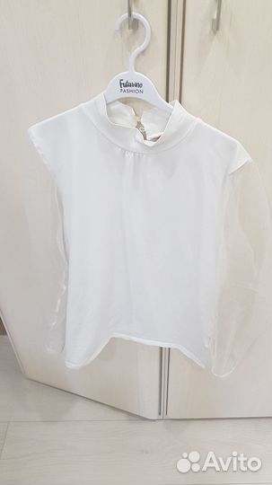 Продам пакетом школьные блузки и кардиганы р. 164