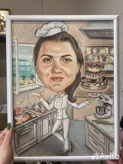 Шаржи, портреты и картины на заказ