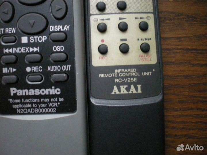 Пульты panasonic. akai.benq. sony