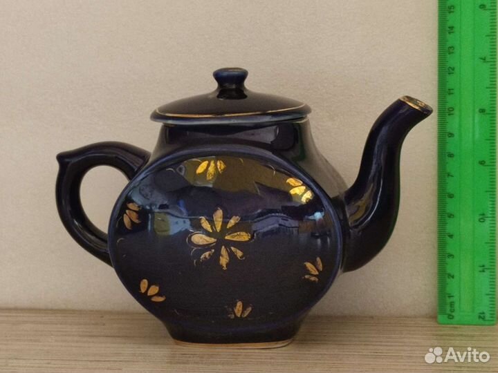 Чайник заварочный. Кобальт. Гжель