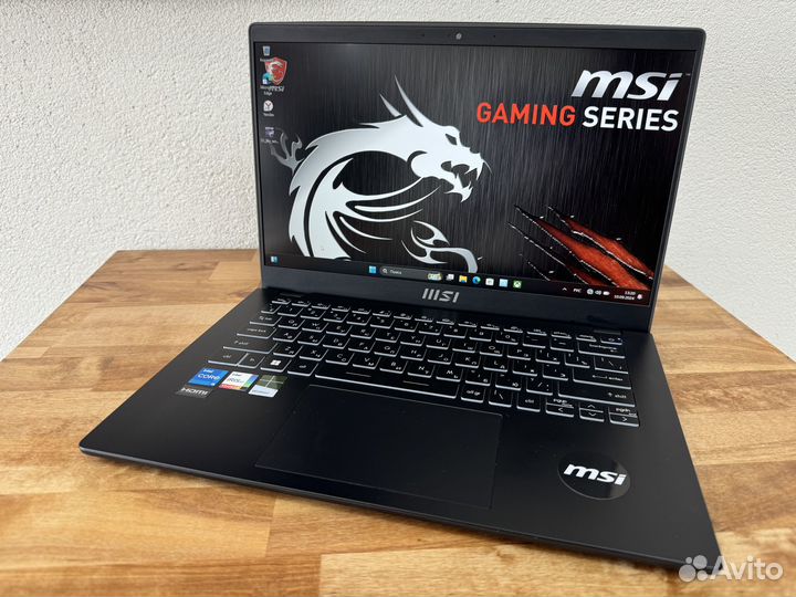 2024 MSi Modern 14 12 ядер i5 12Gen 8Gb SSD 512Gb