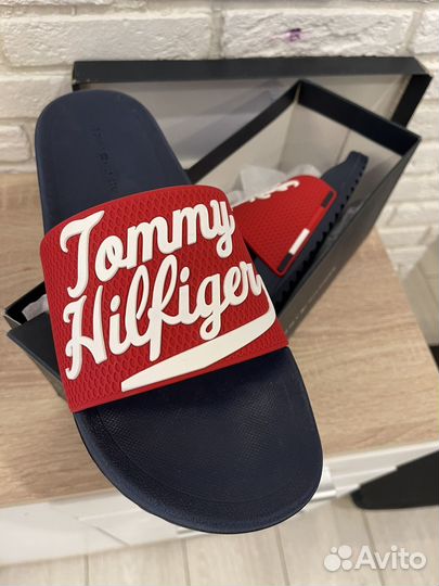 Tommy hilfiger шлепанцы оригинал