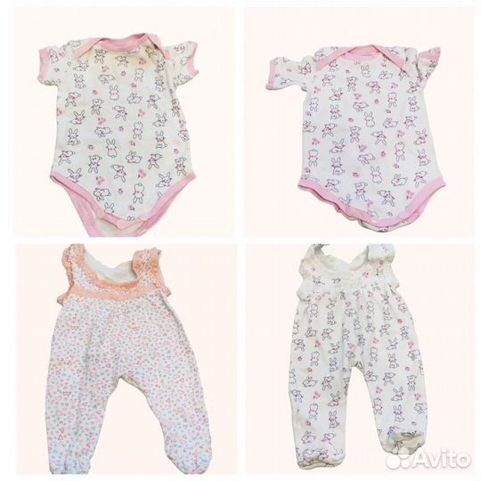 Пакет вещей для девочки 56-62