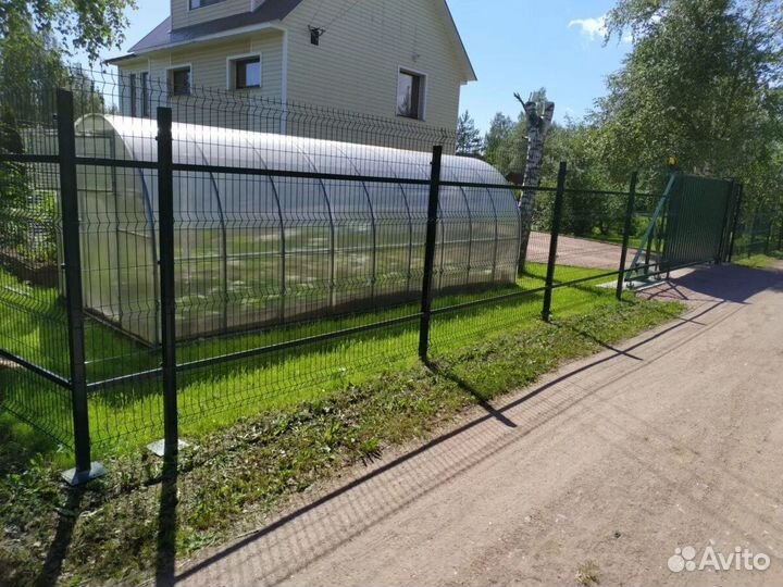 Забор сетка 3D