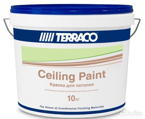 Террако Celling Paint краска для потолков