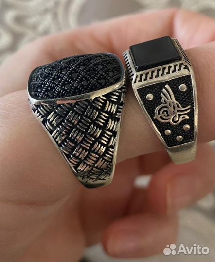 Мужские кольца, печатки, перстни