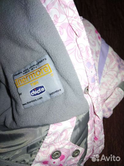 Зимний комбинезон для девочки 80 86