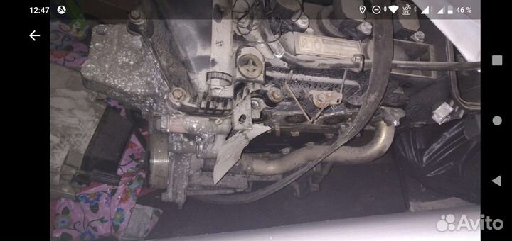 Двигатель 1kr-fe (контрактный из Японии) toyota