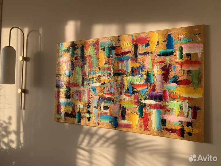 Картина маслом абстракция