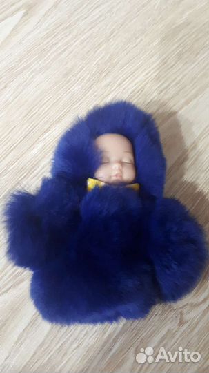 Меховые куколки-3 шт