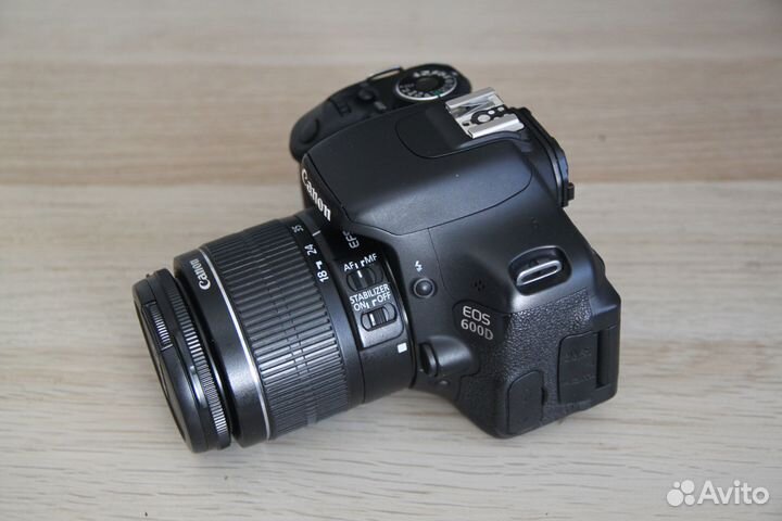 Фотоаппарат Canon EOS 600D kit Пробег 5108 кадров