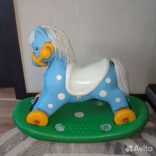 Лошадь качалка/каталка Pilsan